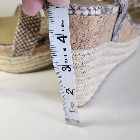 Adrienne Vittadini Cari Spadrille Wedge Sandals Size 10 NWOB - Picture 10 of 11